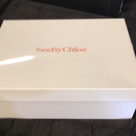 See By Chloe black patent leather rain boots New in box - Picture 9 of 9